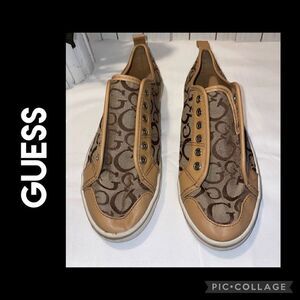 GUESS Brown/Tan Trainers Size 6